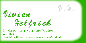 vivien helfrich business card